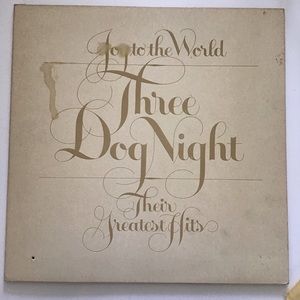 Vintage 74’ Three Dog Night Joy To The World-Their Greatest Hits Vinyl Record LP